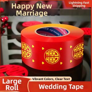 Wedding Red Festive Decorative Tape