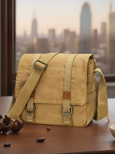 World War II Paratroopers Retro Military Style Men Canvas Shoulder Messenger Bag Outdoor Leisure Cargo Messenger Bag Mens Backpack