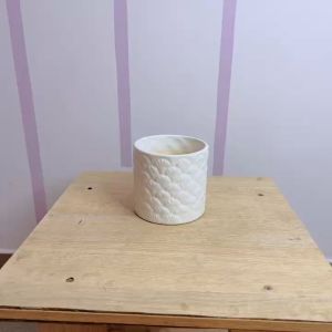 Chậu trồng cây cảnh để bàn bằng sứ chậu cây mini tiểu cảnh bonsai mẫu trụ lá tùng