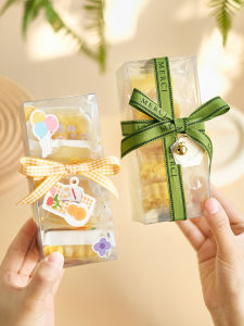 JIULI | Transparent Baking Packaging Box