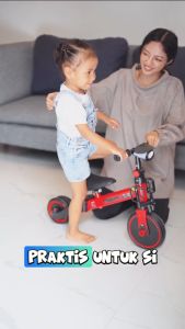 BALANCE BIKE SEPEDA RODA 3 ANAK EXOTIC ET 5511 3 IN 1 PUSH BIKE / 2103 // T20-7 // at 7906 // 709 // 709-7 // T30 // T20-3 // et 714