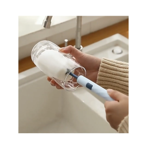 Cọ rửa bình sữa ly cốc với đầu mút xốp có thể thay thế