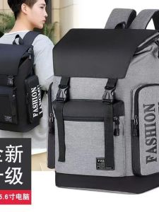 2025 New Large Capacity Backpack High School Student Korean Version Ins Trendy Brand Mens And Womens Double Shoulder Bag