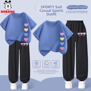 Bobdog | Cotton Lightweight Girls Summer Sportswear Set