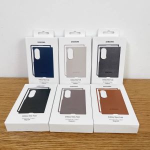 Samsung | Premium Leather For Magsafe Phone Case Samsung Galaxy Z Fold8/Fold 8 Ultra 5G Slim Anti-Slip Magnetic Charge Bumper Cover &Box
