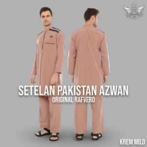 Hijjaz Store - Setelan Koko Kurta Pakistan Muslim Dewasa - Setelan Pakistan - Setelan Koko - Baju Koko - Koko Pakistan Pria