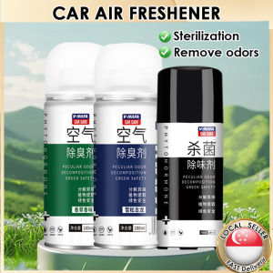 🇸🇬【SG stock】VMAFA Car Air Freshener Deodorizer & Disinfectant Interior Aircon Cleaner Disinfectant Self-Spray Remove Odor