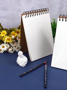 buku sketsa A4/A5/A6 Vertikal Jilid Spiral/buku gambar 30 LEMBAR Dapat Dibalik 360/buku gambar-Jett