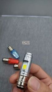 PROMO 2pc lampu utama led h6 2 sisi bisa bebek dan metik + lampu stop rem belakang kedip running