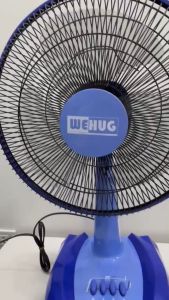 พัดลมตั้งโต๊ะ12นิ้ว รุ่น RS (ใบใส) (ราคา/2ตัว) คละสี  WEHUG