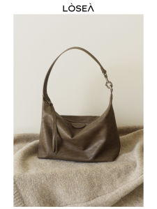 Túi Xách Hộp Cơm Tối Giản Phong Cách Trung Hoa Mới Của Losea Túi Xách Dưới Cánh Tay Nữ Túi Xách Vai Đơn Túi Xách Mềm