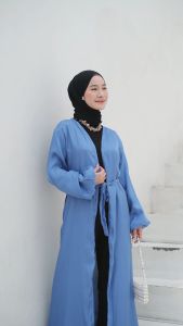 Dress Shimmer // Dress Ikat Terbaru // Dress Simmer setelan pashmina // Outer Shimmer