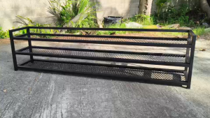 แบบสำเร็จ MT Design ชั้นวางรองเท้า ชั้นเก็บรองเท้า มีกั้นตก MT105 โครงสร้างเหล็กแข็งแรง ทนทาน ที่วางรองเท้า มี 3 ขนาด