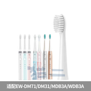 Universal Electric Toothbrush Heads for Panasonic WEW0972 EW-DM71 711 712 61 PDM7B Replacement Bristles Nylon Medium Hardness