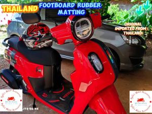 Fazzio Rubber Matting (made in thailand) / ORIGINAL THAILAND FOOTBOARD MATTING FAZZIO FREE SCREW SPACER