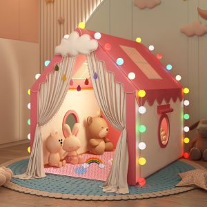 Kids Tent Indoor Small Princess House Fantasy Girl Boy Sleep Small House Bed Separation Artifact Toy House