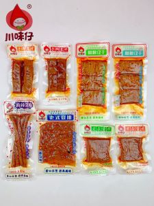 Traditional Sichuan Flavor Snack Independent Small Packaged Old Style Coarse Grain Tofu Roll Spicy Dried Bean Stick Treat
