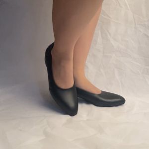 RONA Sepatu panthopel wanita ukuran jumbo 36 - 40 - 45 bahan synthetic premium outsol fiber javarino anti slip