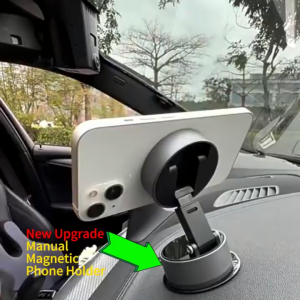 Car Holder Magnetic Phone Car Holder VA-02 mobil/meja Vango Rotasi 180° Hisap Dudukan Magnetik