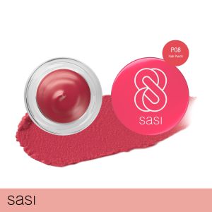 ลิปสติกเนื้อแมทต์สีสวยติดทนนาน Sasi Cuddle Joy Blur Pudding Lip ลิปสติกเนื้อแมทต์เนื้อบางๆ สำหรับทาปากและแก้ม