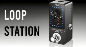 LEKATO Looper Guitar Effect Pedal Guitar Loop Pedal 9 Loops 40 Minutes Record Time Unlimited Overdubs Tuner Pedal for Electric Guitar Bass