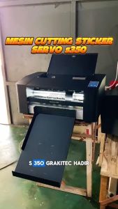 Grakitec Mesin Cutting Sticker Servo S350 Autocontour High Speed Presisi