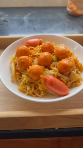 Mì Indomie vị Bò Cay mì trộn cay nhẹ thơm vị bò đậm chất Indonesia 91g x thùng 40 gói