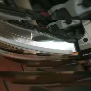 BOBLTECH Lampu Led Fleksibel DRL 60cm Alis Dua Warna Running Sein (1 Set)
