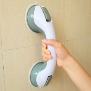 Shower Handle Grab Bars Ultra Grip Dual Locking Safety Suction Cups Anti Slip Support Helping Handle or Toilet Bathroom 2024