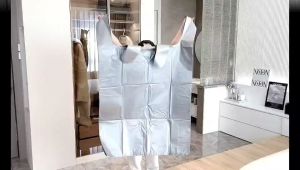 Extra Large Plastic Convenient Bag Hand Luggage Moving Packing Bag Extra Thick Quilt Dust Bag Clothes Storage Bag Large Capacity