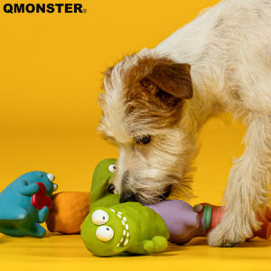 QMONSTER | Latex Durable Teething Interactive Toy