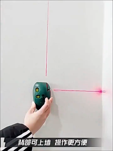 ระดับเลเซอร์เมาส์ 90 องศา พร้อมกับวัดระดับน้ำในตัว ระยะไกล 20 เมตร ระดับเลเซอร์เลเซอร์วัดอุปกรณ์