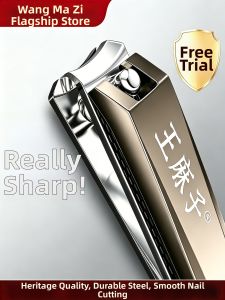 WANGMAZI | Nail Clipper Toenail Cutter Professional Anti-Splash
