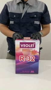 น้ำยาทำความเย็น R-32 (3 กก.) ยี่ห้อ VEOLET เกรดพรีเมี่ยม