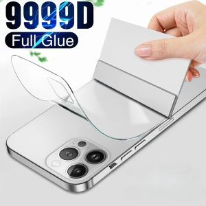 Bọc hoàn toàn Hydrogel phim cho iPhone 16 15 14 13 12 11 Pro Max 16 cộng với Mini x XS XR 6 6S 7 8 cộng với Hydrogel trở lại bảo vệ màn hình phía trước