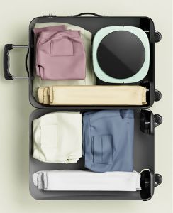 Portable Foldable Washing Machine With Turbo Motor 12L/52L Capacity Blue Light & Detachable Basket With 5 Hooks/Bottle Ideal for Travel Underwear Socks