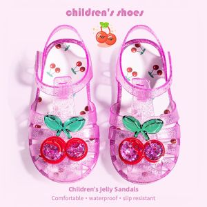 JIFANPAUL | Princess Style Slip-resistant Jelly Sandals