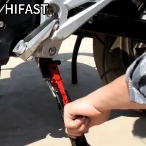 Motorcycle Side Stand CNC Full Aluminum Alloy Adjustable Foot Kickstand