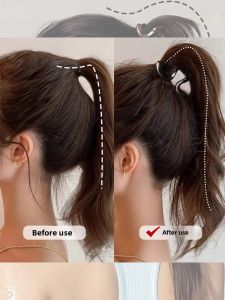 NING ZHOU | High Ponytail Shark Claw Hair Clip for Women