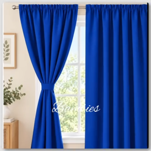 2027 Color of The Year Luminous blueWindowDoor Sink curtain Blackboard Curtain Geena Fabric