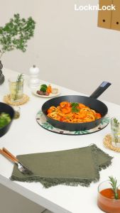 Chảo Chống Dính LocknLock Index IH 22-26cm - Phủ Titanium dùng được bếp từ và các loại bếp - JoyMall
