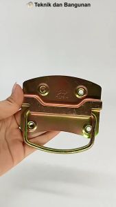 Kuping Pegangang Tarikan Peti Chest Handle 3" 3.5" 4" (Nikel/Chrome)