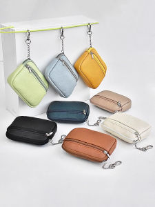 Mini Coin Key Bag Short Wallet Womens Functional Purse Simple Design Zipper Handbag Multi-Purpose Compact Size Youth Friendly