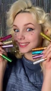 10 Colors Glitter Eyeliner Waterproof Long Lasting High Pigmented Liquid Eye Liner Pen Metallic Silver Gold Beauty Makeup