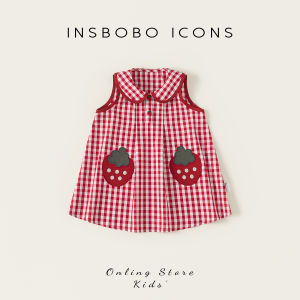 insbobo | Đầm Đẹp Cho Bé Gái Màu Đỏ