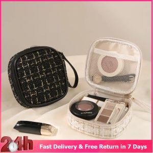 Portable Small Cosmetic Bag Makeup Bag Lipstick Bag Sanitary Napkin Storage Bag Cute Organizer 1pcs