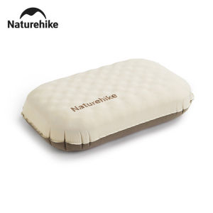 Naturehike 2-in-1 Inflatable Pillow Outdoor Camping Travel Pillow Portable Business Trip Waist Pad Neck Pillow
