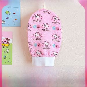 SVORIAHI | Kuromi Childrens 2025 New Bath Towel Strong Mud Rubbing Back Scrubbing Pain-Free Special Glove For Back Care Travel Essential