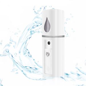 Nano Facial Steamer Mist Spray Eyelash Extensions Cleaning Pores Water SPA Moisturizing Hydrating Face Sprayer USB Rechargeable