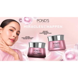Sữa rửa mặt sáng da sạch sâu Ponds Bright Miracle Niasorcinol 100G